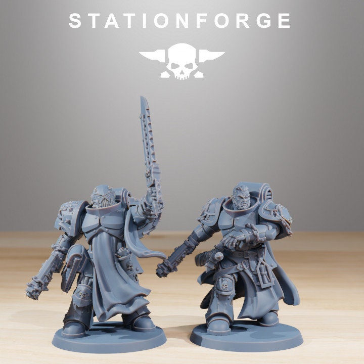 Socratis Crusaders v4 - StationForge - 28mm