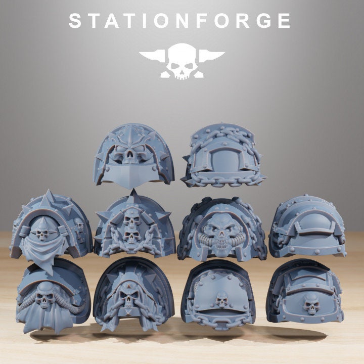 Shoulders - Socratis Crusaders - StationForge - 28mm