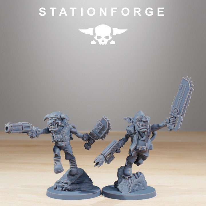 Gobs Jesters v2 - StationForge - 28mm