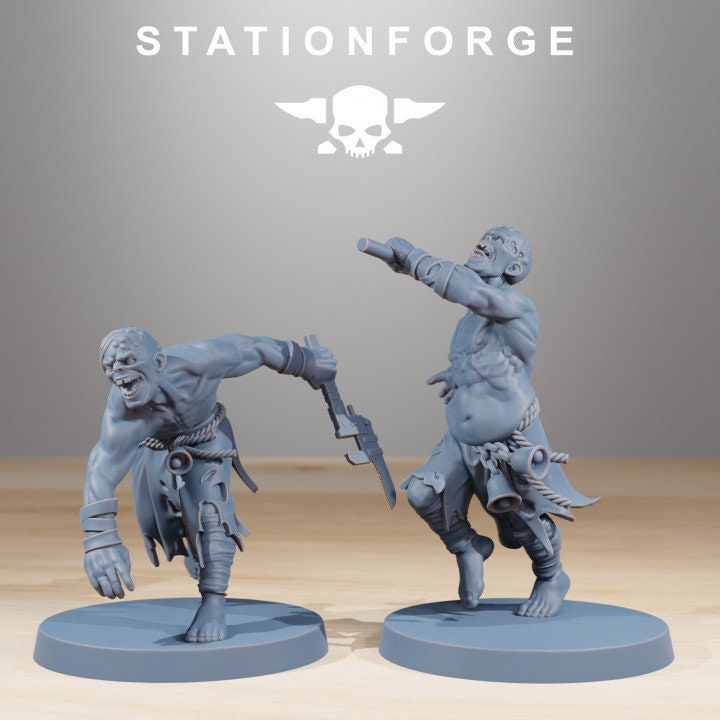 Corrupted Guard Walkers v4 - StationForge - 28mm