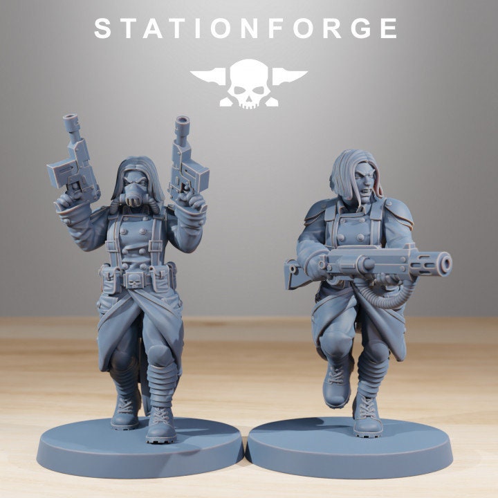 GrimGuard Sisters of War v2 - StationForge - 28mm