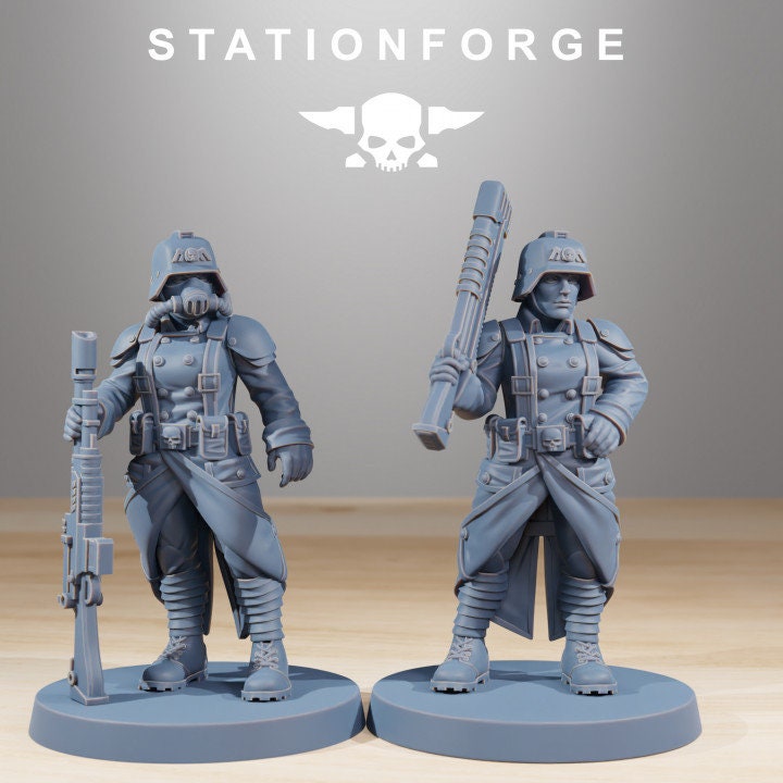 GrimGuard Sisters of War v3 - StationForge - 28mm