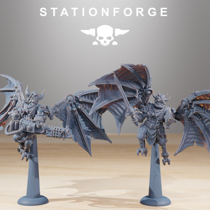 Pythonicus Flyers v4 - StationForge - 28mm