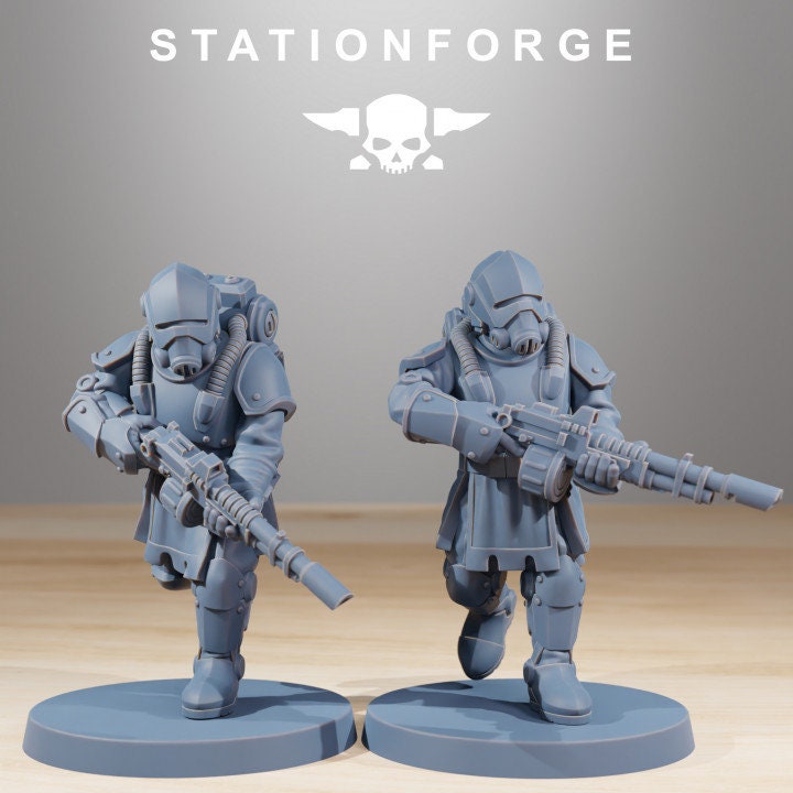 RoyalGuard Infantry v3 - StationForge - 28mm