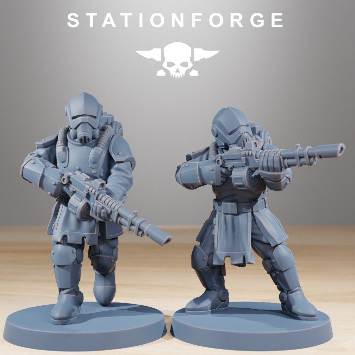 RoyalGuard Infantry v5 - StationForge - 28mm