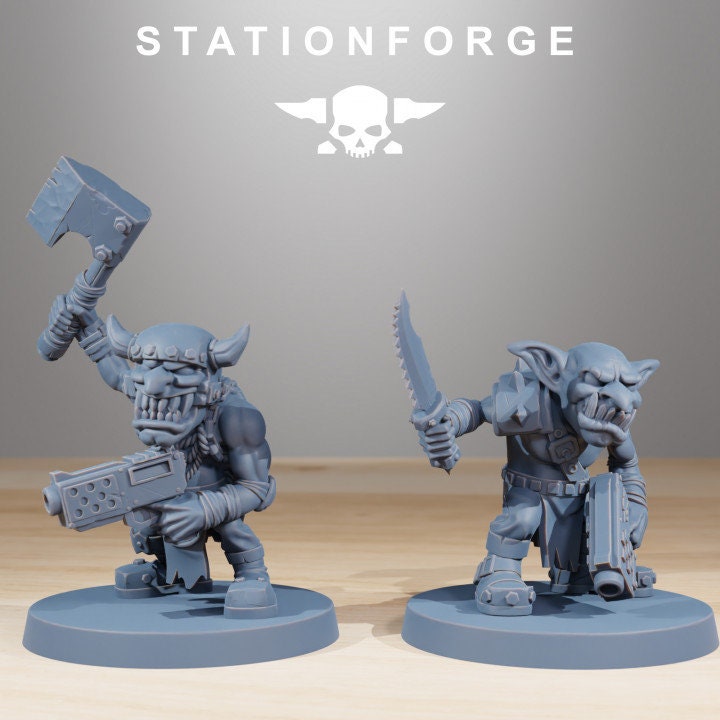 Gobs Infantry v3 - StationForge - 28mm