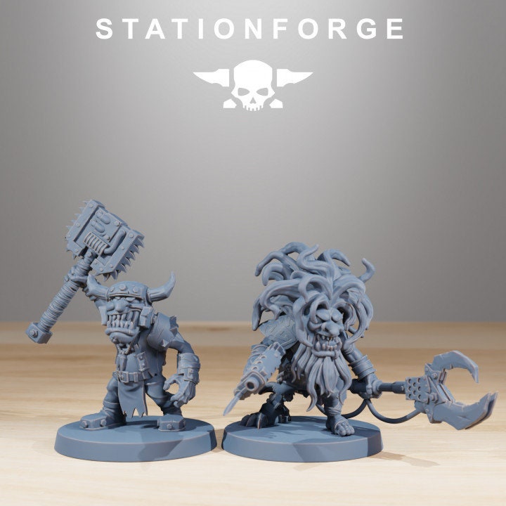 Gobs Infantry v4 - StationForge - 28mm