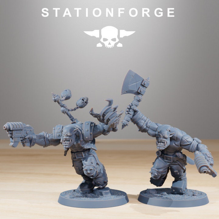 Orkaz Infantry v3 - StationForge - 28mm