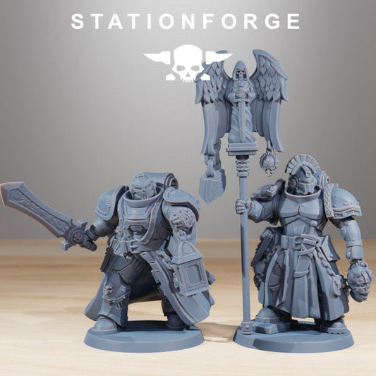 Socratis Knights v5 - StationForge - 28mm