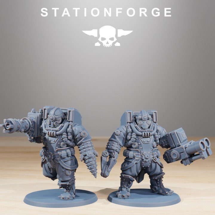 Frontliners Heavy Support v2 - StationForge - 28mm