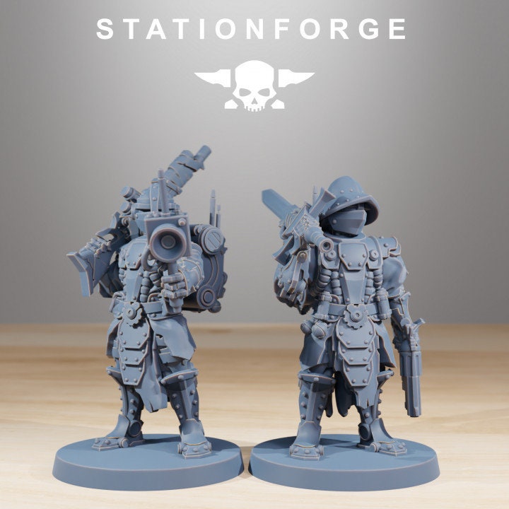 Frontliners Infantry v1 - StationForge - 28mm