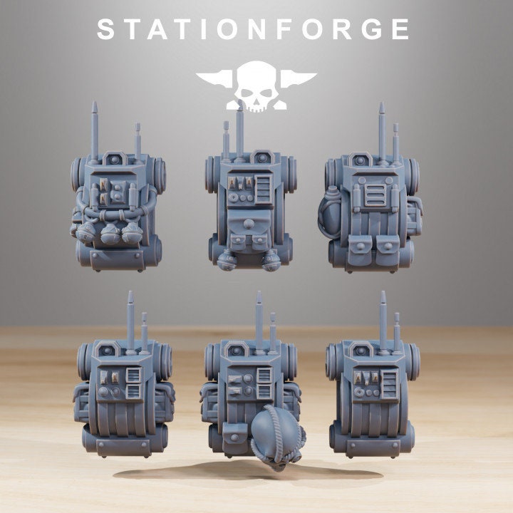 Backpacks - Frontliners Infantry - StationForge - 28mm