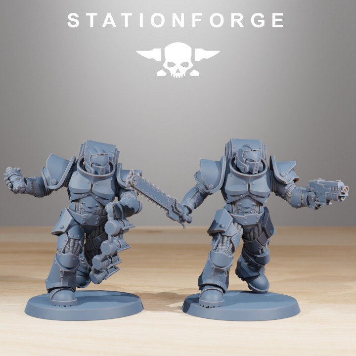 Socratis Melee Infantry v6 - StationForge - 28mm