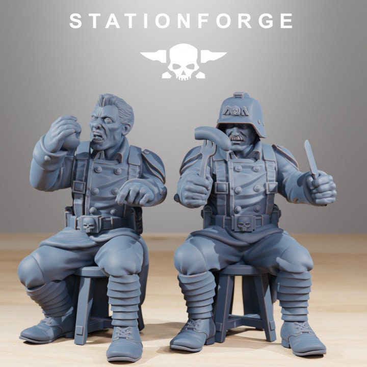 GrimGuard Holiday Feast v2 - StationForge - 28mm