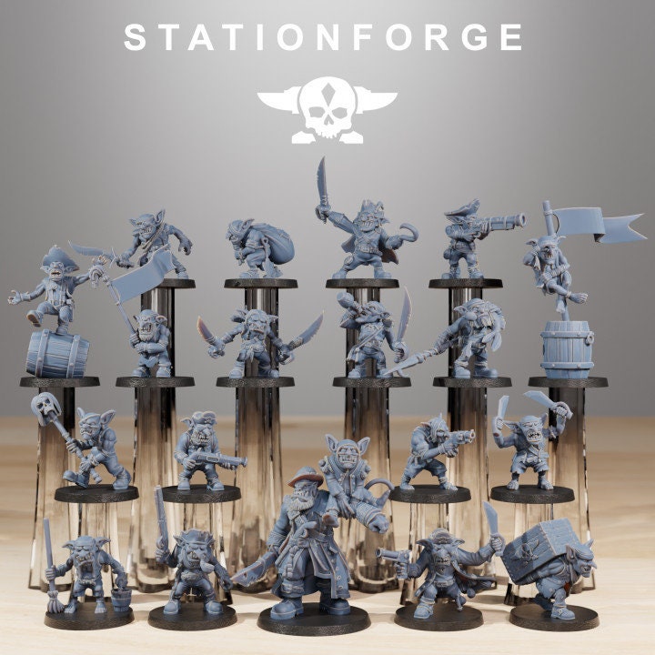 Gobs Pirates - StationForge - 28mm