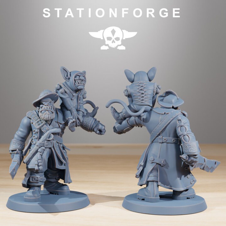 Gobs Pirates v1 - StationForge - 28mm