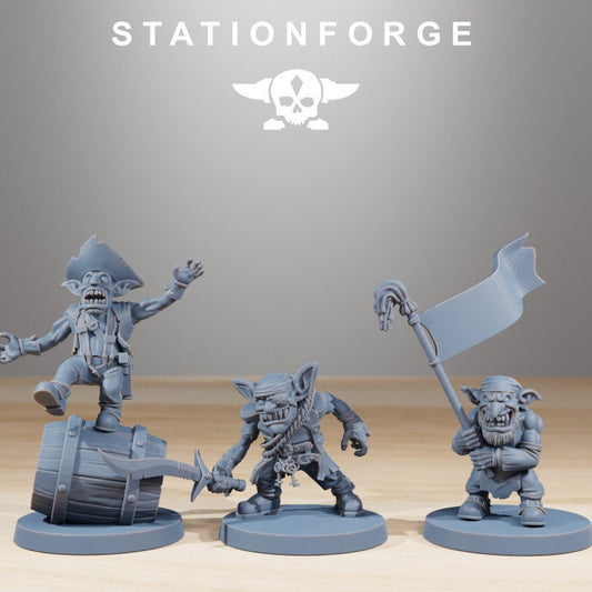 Gobs Pirates v3 - StationForge - 28mm