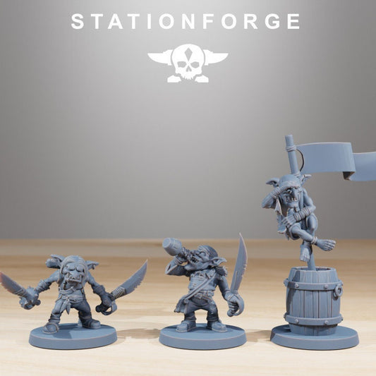 Gobs Pirates v4 - StationForge - 28mm