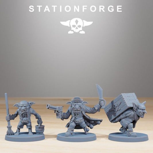 Gobs Pirates v6 - StationForge - 28mm