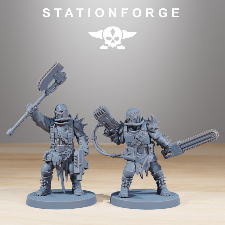 Corrupted Guard The Forsaken v5 - StationForge - 28mm