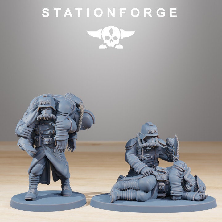 GrimGuard The Fallen v1 - StationForge - 28mm