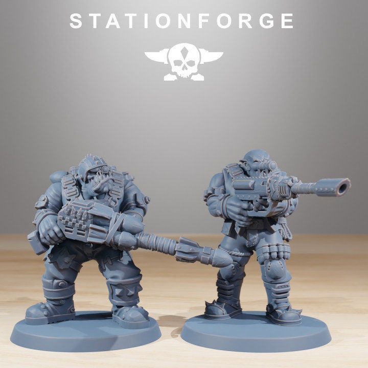 Orkaz Skillers v7 - StationForge - 28mm