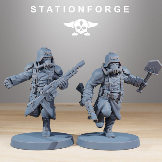 GrimGuard Acolytes v4 - StationForge - 28mm