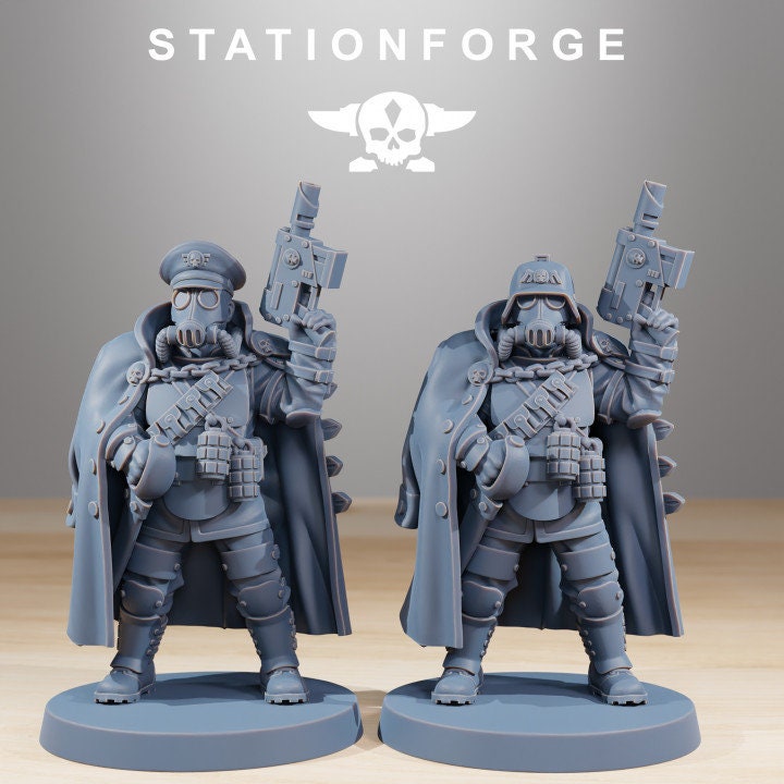 GrimGuard Ironclads v7 - StationForge - 28mm