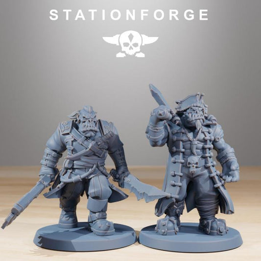 Orkaz Pirates v1 - StationForge - 28mm