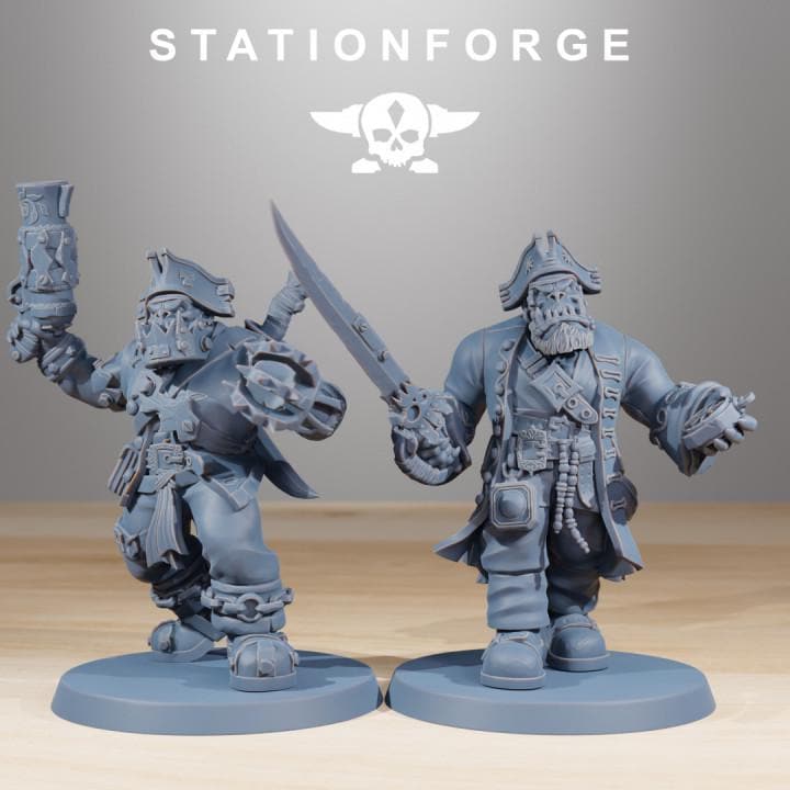 Orkaz Pirates v4 - StationForge - 28mm