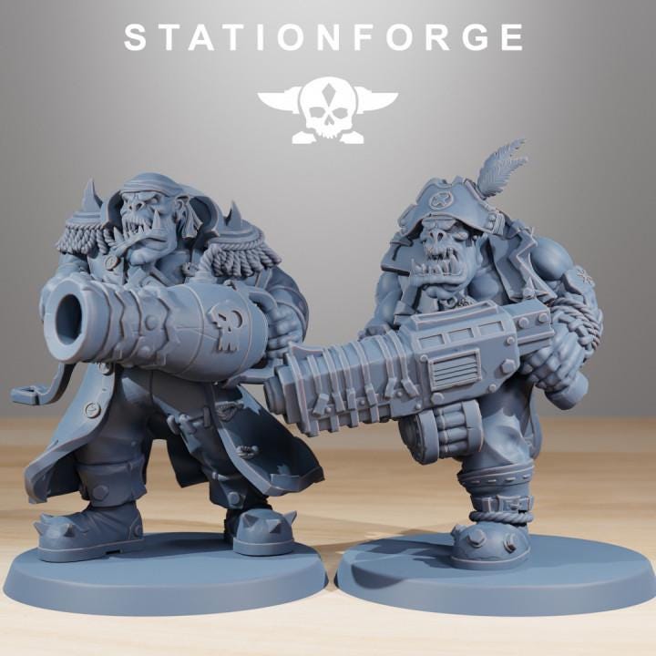 Orkaz Pirates v5 - StationForge - 28mm