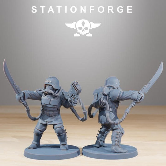 Grimguard Commandos v1 - StationForge - 28mm