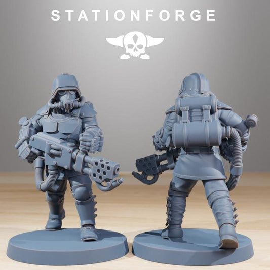 Grimguard Commandos v7 - StationForge - 28mm