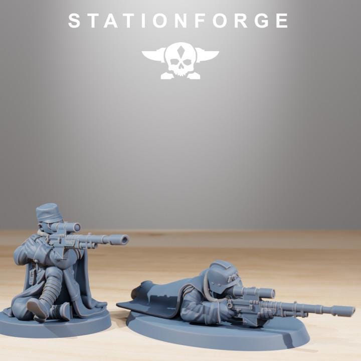 GrimGuard Marksmen v1 - StationForge - 28mm