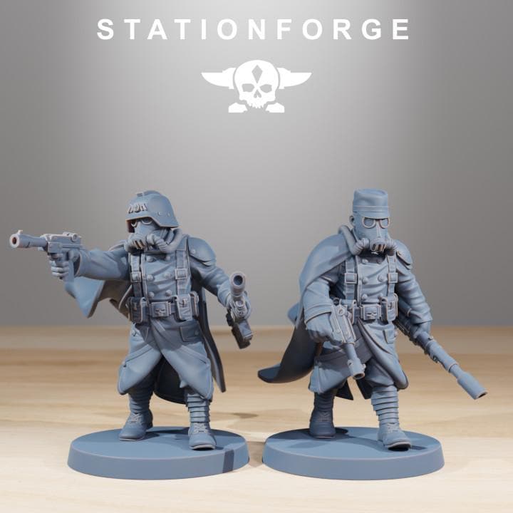 GrimGuard Marksmen v3 - StationForge - 28mm