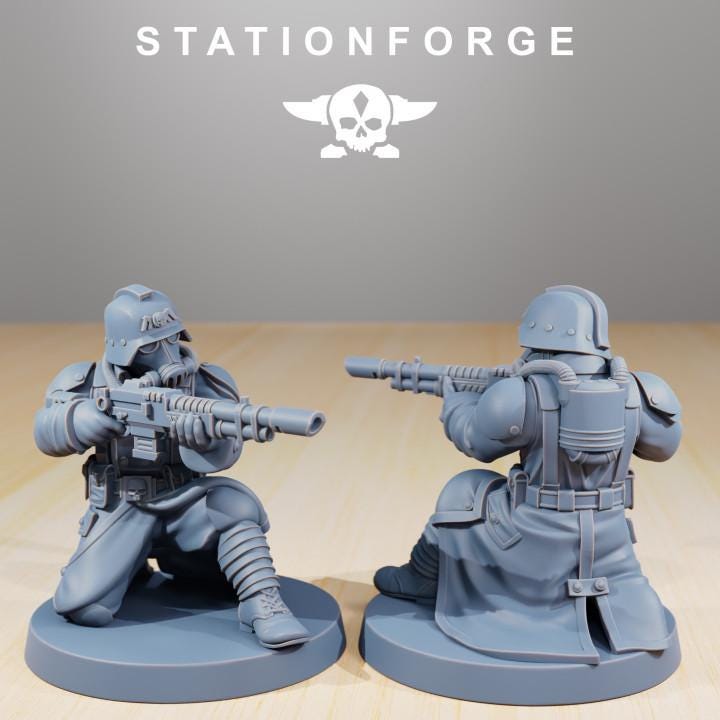 GrimGuard Command Force v4 - StationForge - 28mm