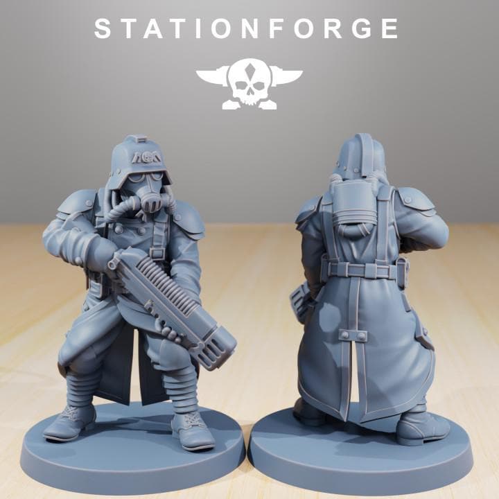 GrimGuard Command Force v5 - StationForge - 28mm