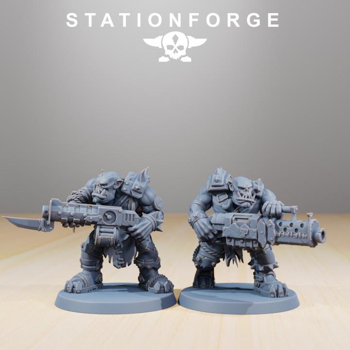 Orkaz Strappaz v4 - StationForge - 28mm