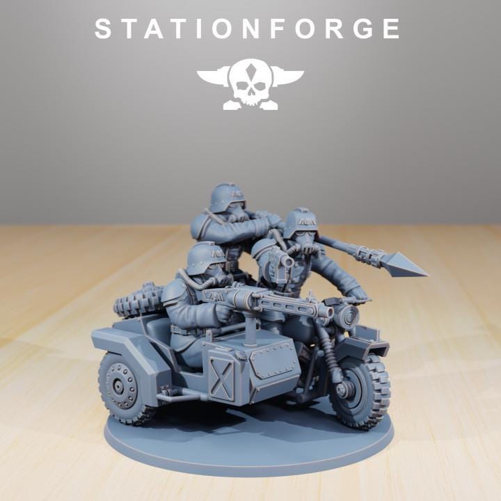 GrimGuard Death Bikers v2 - StationForge - 28mm