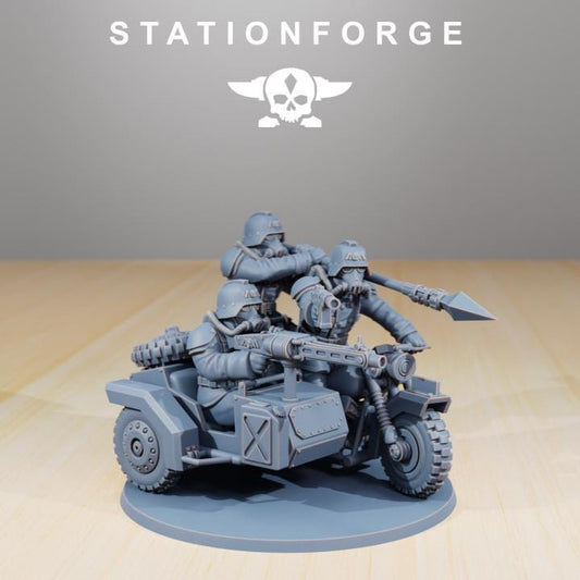 GrimGuard Death Bikers v2 - StationForge - 28mm