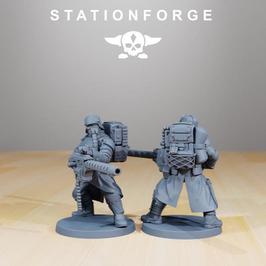 GrimGuard - Armored Squad v2 - StationForge - 28mm