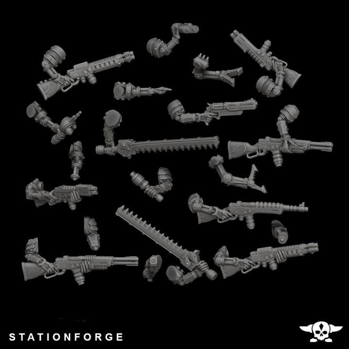 Arms and weapons - Scavenger Frontliners - StationForge - 28mm