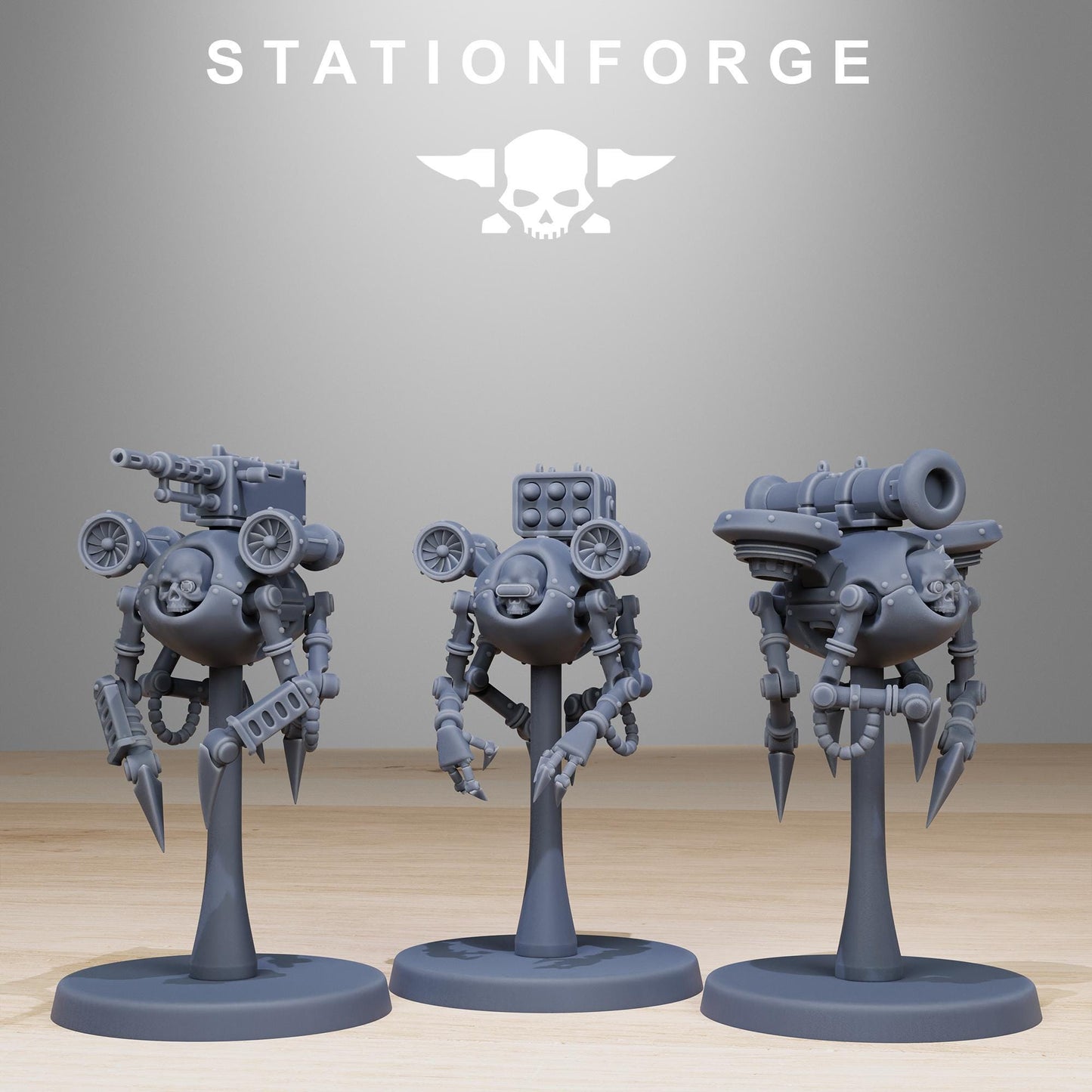 Scavenger Drones v1 - StationForge - 28mm