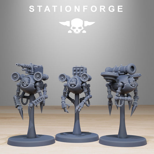 Scavenger Drones v1 - StationForge - 28mm