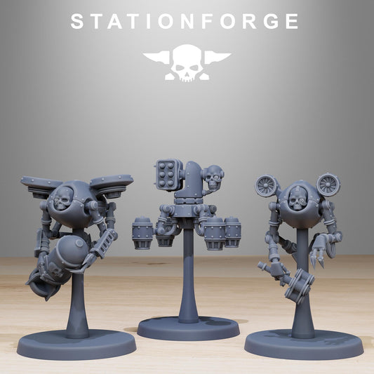 Scavenger Drones v2 - StationForge - 28mm