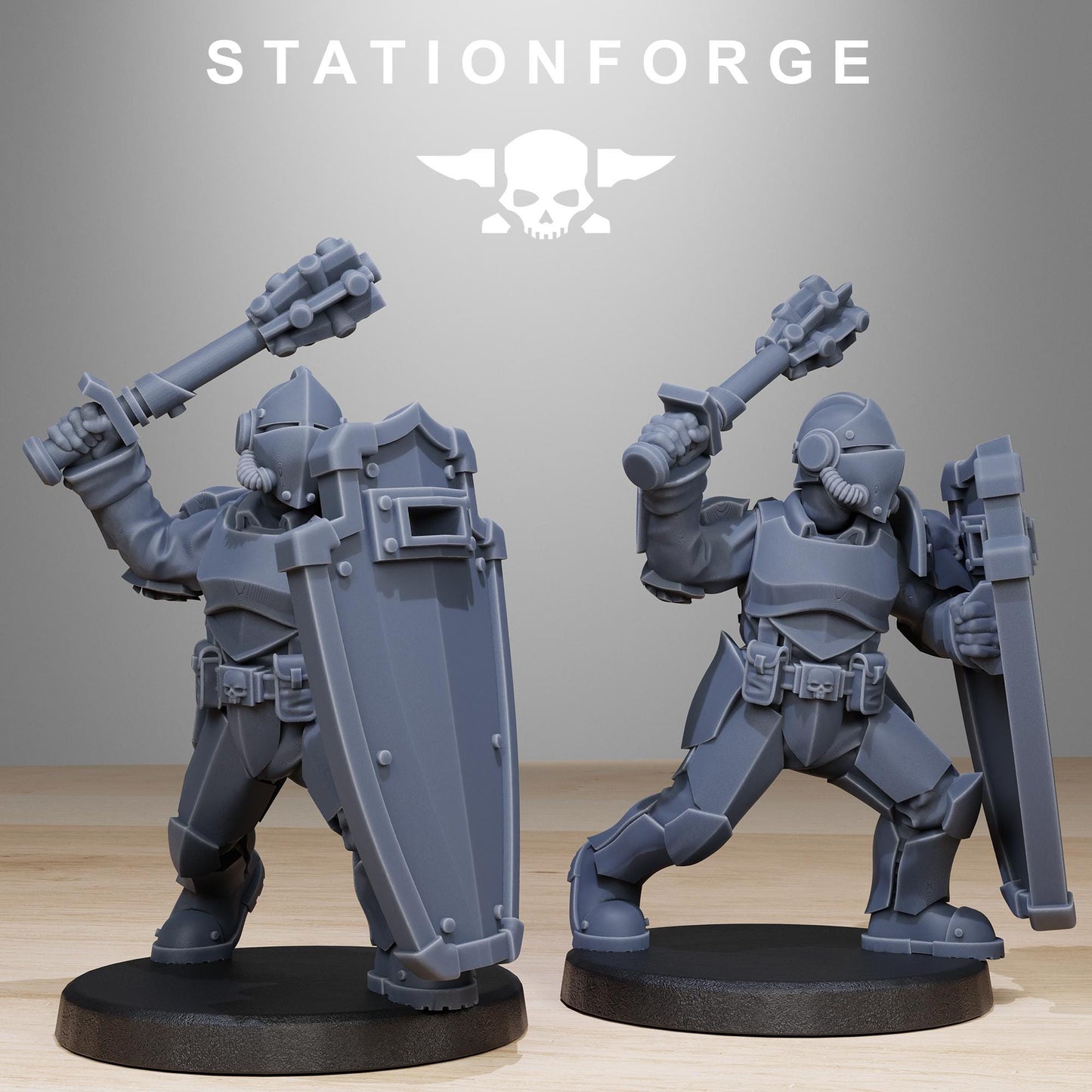 GrimGuard Enforcers v2 - StationForge - 28mm