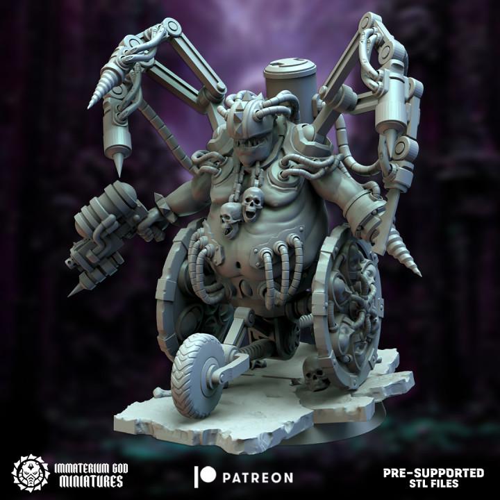 Morgo, the skull driller - Immaterium God Miniatures - 32mm