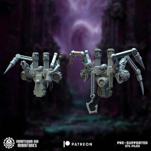 Backpacks - Surgeon ravagers bits set - Bits - Immaterium God Miniatures