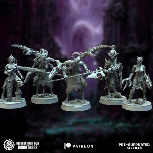 Torture fanatics set (5 models) - Immaterium God Miniatures - 32mm