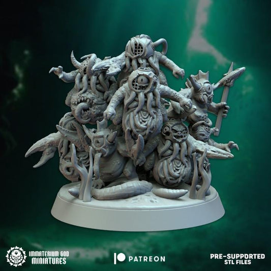 Depthlings gang - Immaterium God Miniatures - 32mm